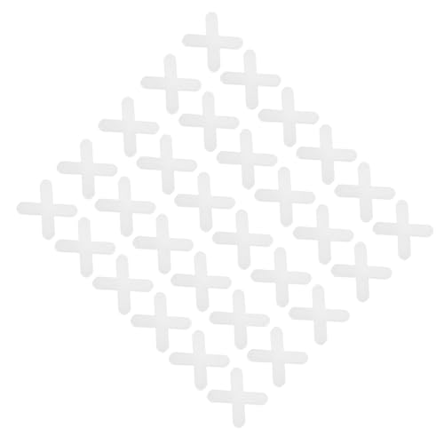 Holibanna 1000 Pièces croix de tuile entretoises nivellement niveleurs joint de carrelage spatule carrelage espaceurs de carreaux de céramique espaceurs de carreaux de porcelaine Plastique