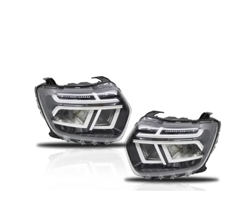 DPEDFVXVMR Juego Faros Delanteros Faros Delanteros Impermeables Para Dacia Para Duster 2021 2022 Y 2023 Derecho O Izquierdo 260602465R-260106194R(Only Left Side)