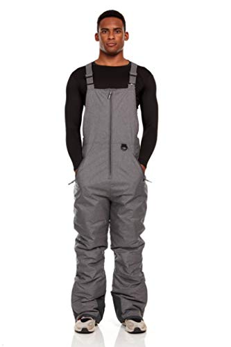 Arctic Quest Mens Insulated Snow and Ski Bib Overalls Snow Pants Snowboard Mens...