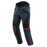 pantalones de moto de turismo hecho de tela D-Stone en áreas de alto impacto membrana D-Dry impermeable y transpirable (20.000 mm)