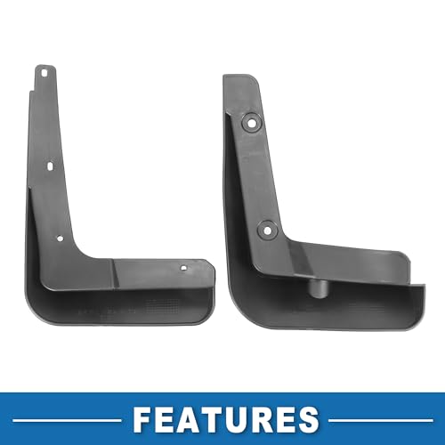 Image of Mud Flap Splash Guard with Mount Accessories Front & Rear Side Mud Guard for Hyundai Sonata Sedan 2015-2016 (Set of 4)