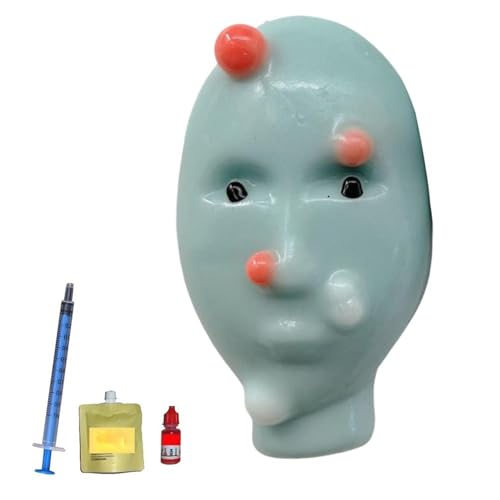 Divertido juguete para reventar espinillas, juguete extraño para reventar espinillas con herramientas de relleno de acné, novedoso alivio del estrés, juguetes novedosos para TDAH, reutilizable y Divertido juguete para reventar espinillas, juguete extraño para reventar espinillas con herramientas de relleno de acné, novedoso alivio del estrés, juguetes novedosos para TDAH, reutilizable y