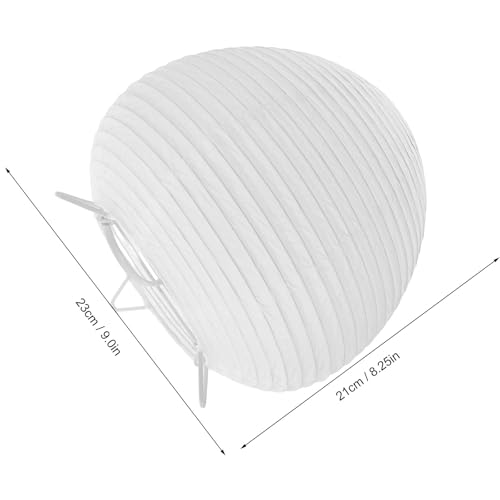 Lámpara de mesa papel suave para luz nocturna y dormitorio miniatura 2