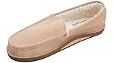 Rainbow Sandals Men's Comfort Classics Leather Loafer w/Fleece Lining, Sierra Brown, Size 11