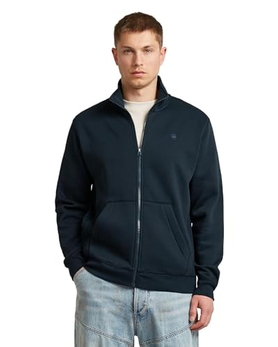 Sweatshirt Track JKT SW G-Star Premium Core finitions soignées veste homme