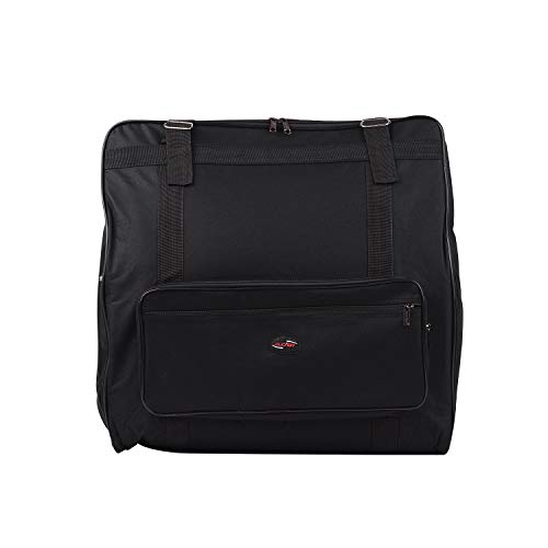 Accordion Case Gig Bag Backpack Muslady with Anti-Collision Interlayer for 120 Bass Accordions Musical Keyboard Accessories