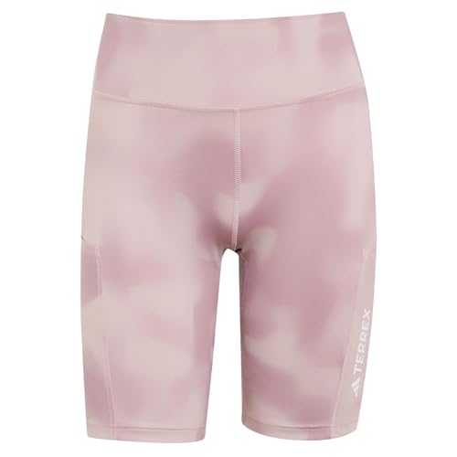 adidas Damen Terrex Multi 8Inch Printed Tight Shorts, Magic Mauve/Dual Lilac, L – Ansicht 1