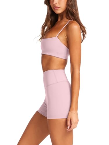 Image of LASLULU Womens Adjustable Spaghetti Straps Sports Bra Square Neck Wireless Padded Workout Yoga Crop Tops