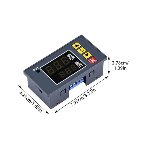Interrupteur de commande programmable avec relais temporisé numérique AC 220V