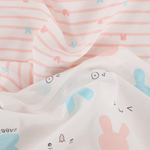 ZHTEAPR Little Kids Girls Underwear Toddler Soft Cotton Boxer Briefs Panties Cute Pattern Boyshorts (2-11years)3