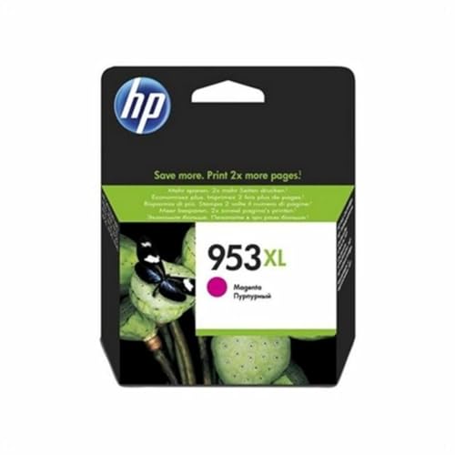 HP 953XL (F6U17AE) Original Druckerpatrone Magenta mit hoher Reichweite für HP OfficeJet Pro 77xx, 82xx, 87xx