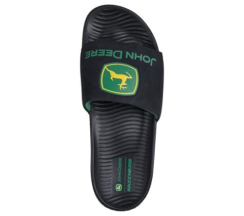 Image of Skechers Men's John Deere Fixed Strap Slide Sandal