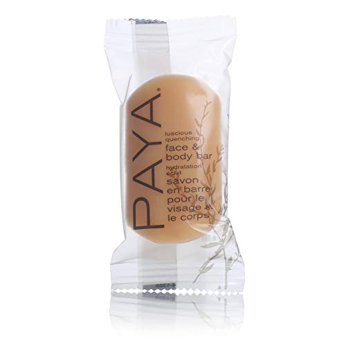 Hotel Amenity 1.25 Ounce Size | Paya Face & Body Bar | Bath and Body Care | Made in the USA | Carton contains 288 bars | Excellent product for Hotels & Resorts Airbnb & Vacation Rentals Spas and other Travel related properties