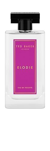 Ted Baker Elodie Eau de Toilette for Women, Woody Floral Fragrance with Pink Pepper, Magnolia & Amber, Modern Sophisticated Perfume, Fragrance Spray Perfume Gift for Her 3.4 fl oz