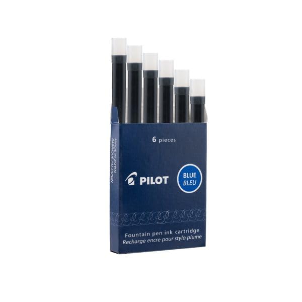 Image of Pilot Blue Ink Cartridge 6 /Pack (Pack of 3)