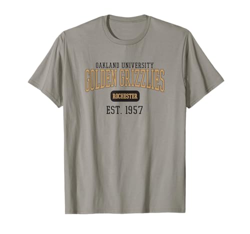 Oakland University Golden Grizzlies Est. Date T-Shirt