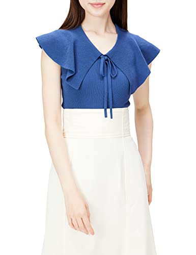 ［スナイデル］ Sustainaニットカラーニットプルオーバー SWNT222082 レディース BLU F