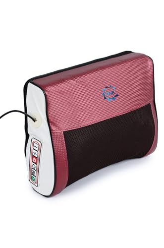 Image of GHK H108 Electric Neck, Back Shiatsu Full Body Massager for Pain Relief Home & Office Use, Massage Pillow, Electric Charger Included (Unisex, Multi)