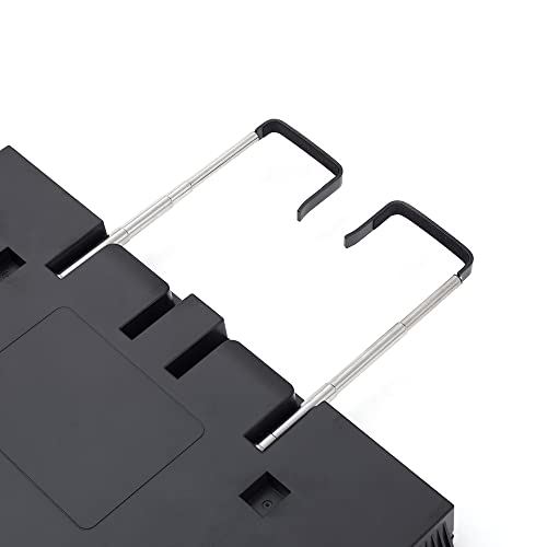 Espejo colgante 360 con luces LED y soporte mural miniatura 4