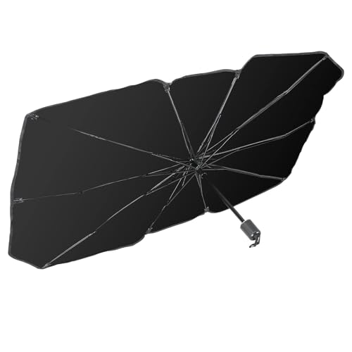 Mud Bunny 車用サンシェード - 車フロント 折り畳み式 車用パラソル 日よけ UV...