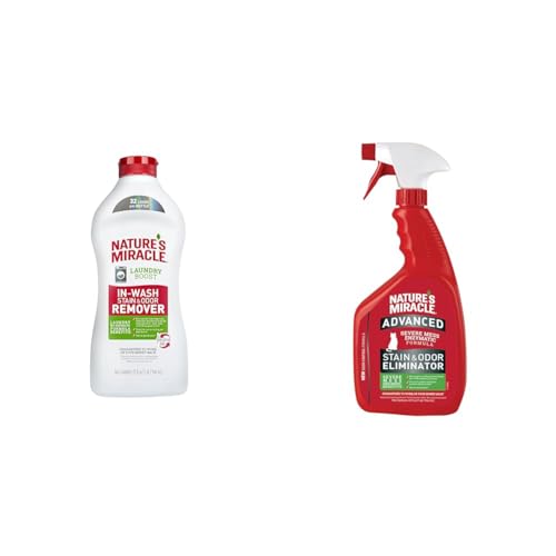 Nature's Miracle Laundry Boost In-Wash Stain & Odor Remover & Adv...