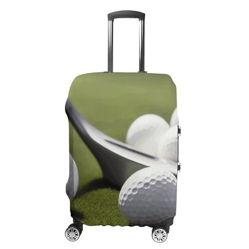 Golf Luggage Covers Tsa Approved Suitcase Cover Elastic Washable Luggage Sleeve Carry on Cover Protector Anti-Scratch Suitcase Protector Fits 19-30 Inch Case(M)