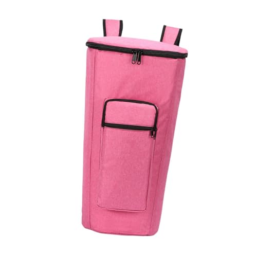 Sac pour djembé 10 pouces housse de rangement tambour africain à dos rose Fenteer