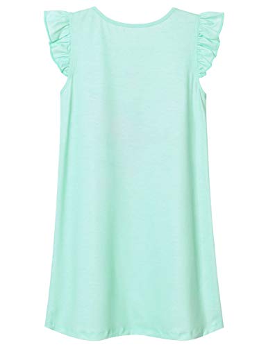 Image of QPANCY Nightgown for Girls Princess Nightdress Cotton Sleepwear Pajamas Dress