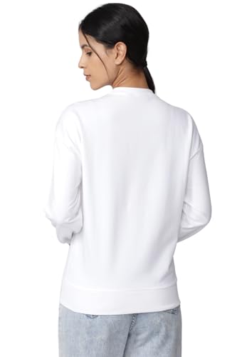 Image of Van Heusen Cotton Women Round Neck Sweatshirt