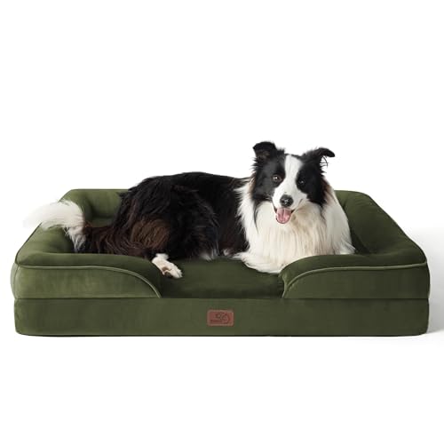 Bedsure Orthopedic Dog Beds Large Sized Dog - Washable Large Dog Cat Bed Waterproof, Comfort Dogs...
