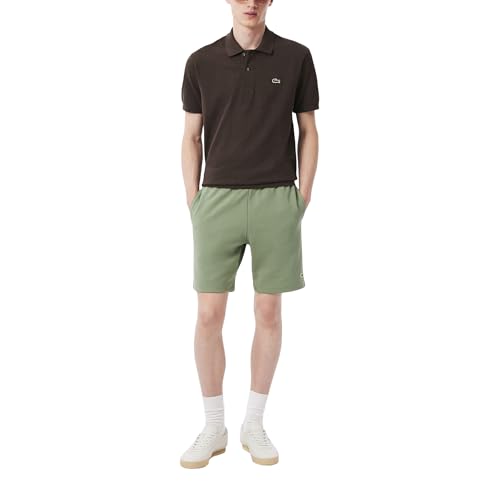 Image of Lacoste Men's Regular Fit French Terry Fleece Shorts