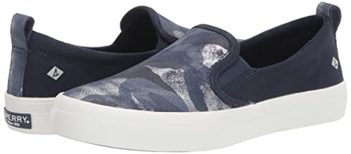 Image of Sperry Women's Crest Boat Smocked Hemp Sneaker