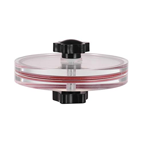 ビニールレコードクリーナー Tickas LPビニールレコードクリーナークランプビニールレコードLableセーバープロテクター防水アクリルクリーンツールでクリーニングクロスキャリーバッグ