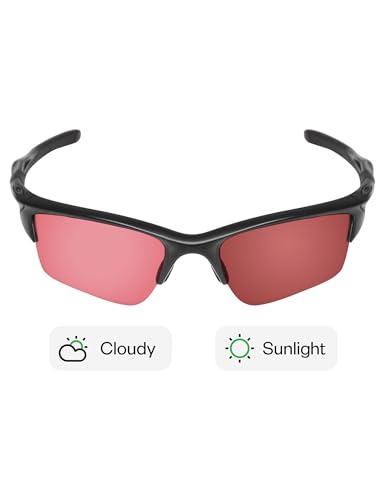 Image of Mryok Replacement Lenses Compatible with Oakley Half Jacket 2.0 XL OO9154 62mm Sunglasses, HD Polarized, UV Protection