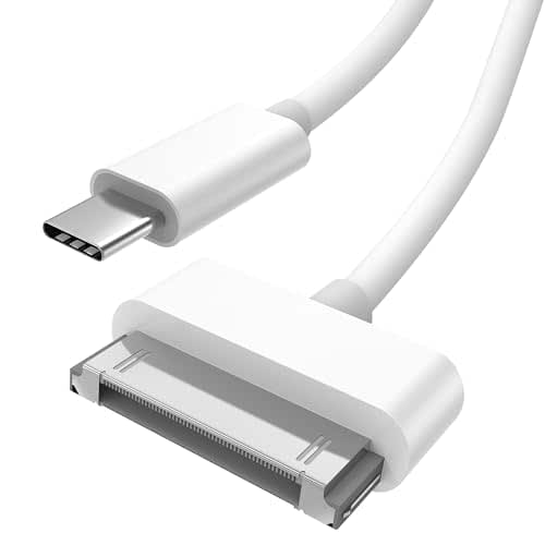 30-Pin to USB C Adapter Cable for iPhone, iPad, iPod