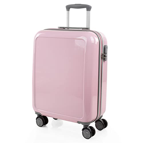 Itaca - Maletas De Viaje - Maleta Cabina 55x40x20 - Maletas Viaje Cabina 4 Ruedas. Maleta De Cabina Ligera Y Resistente. Maletas Cabina Con Candado Combinacion 702650, Rosa Itaca - Maletas De Viaje - Maleta Cabina 55x40x20 - Maletas Viaje Cabina 4 Ruedas. Maleta De Cabina Ligera Y Resistente. Maletas Cabina Con Candado Combinacion 702650, Rosa