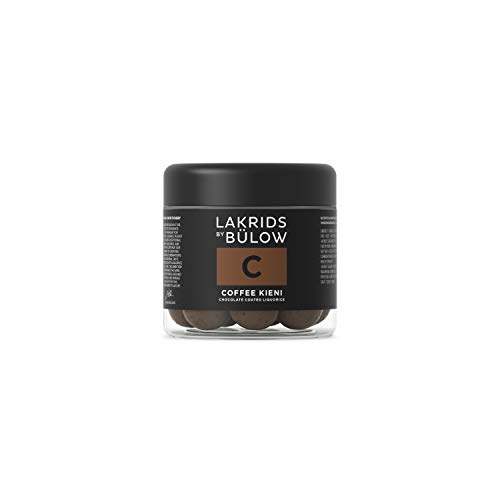 Dänische Lakrids von Johan Bulow - C – COFFEE KIENI CHOCOLATE COATED LIQUORICE - 125g - Art.-Nr.: 500074