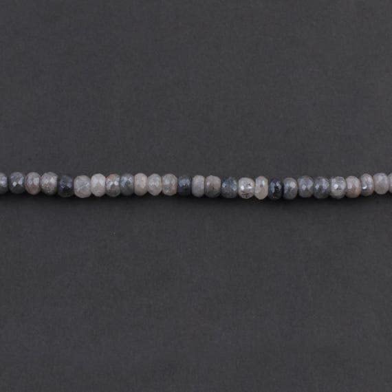 Rondelles facettées en argent véritable 8mm pour la création de bijoux haut de gamme précieux