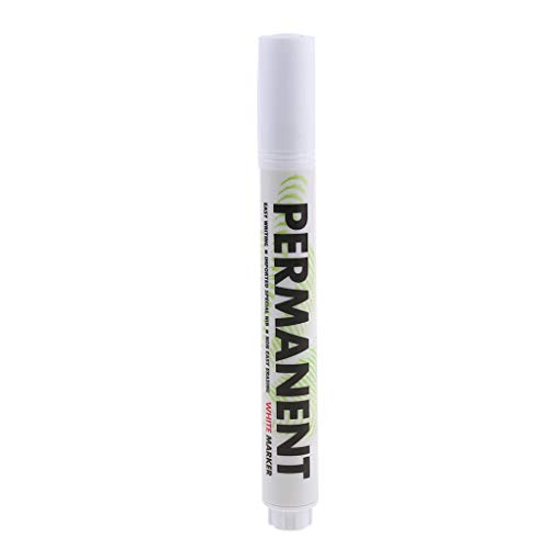 Ljmyy Rotulador permanente de pintura blanca, recargable, para niños, adultos, manualidades, deportes, sudaderas con capucha para mujeres