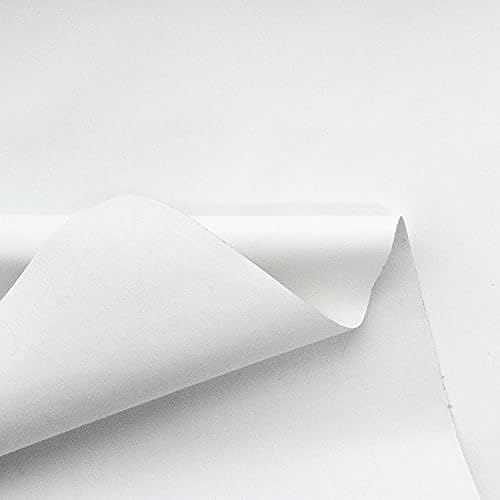 The Fabric Exchange BLACKOUT-WHITE-BTY Budget Drapery Lining Fabric cover