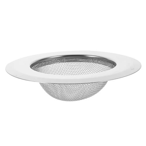 SHINEOFI 6 Filtros De Acero Inoxidable para Fregadero Colador De Cocina Filtro De Desagüe Escurridor De Platos Filtro De Residuos De Alimentos Filtro De Desagüe De Lavabo De Acero