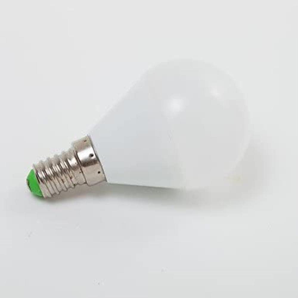 Śruba żarówka LED 3W5W Lampa oszczędzająca energooszczędna lampa kryształowa lampa stołowa (5 opakowań)(Warm white,5w)