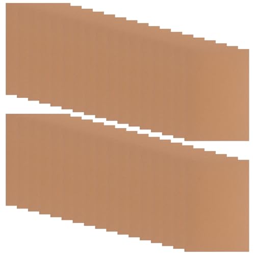 Papier cartonné kraft A4 lisses 120 feuilles pour vos cartes de notes