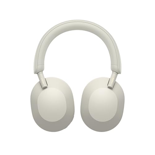 Sony WH-1000XM5 Noise Cancelling, Auriculares Bluetooth de diadema, Llamadas cristalinas, Hi-Res, 30 h de batería, Carga rápida, Incluye Funda rígida, iOS, Android - Plata - imagen 14
