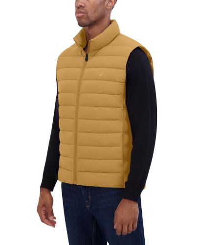 Image of Nautica Men's Lightweight Puffer Vest - Wind & Water-Resistant