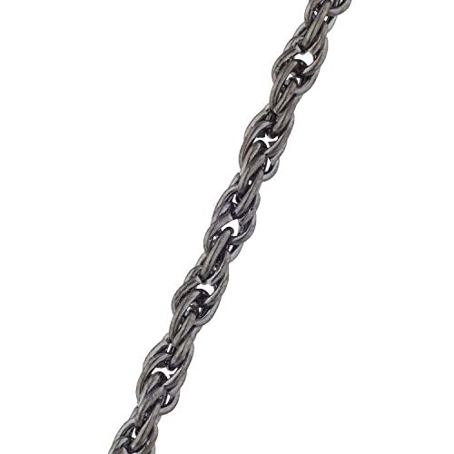 LUX ACCESSORIES Hematite Dragon Wrapped Point Crystal Pendulum Necklace2