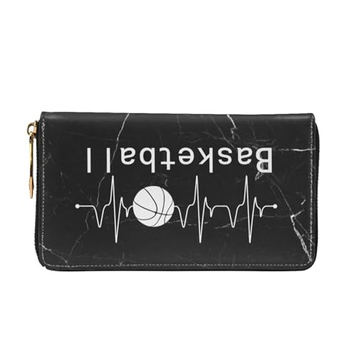 Basketball Heartbeat Wallet Card Bag3