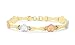 Produktbild Carissima Gold Damen-Armband 9 Karat (375) Tricolor 375 Gold one size 3.26.8122