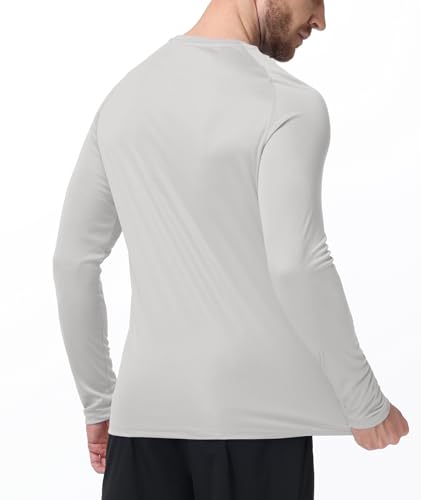 ZITY Mens UPF 50+ Sun Protection Shirts Long Sleeve Lightweight Rash Guard - image 2