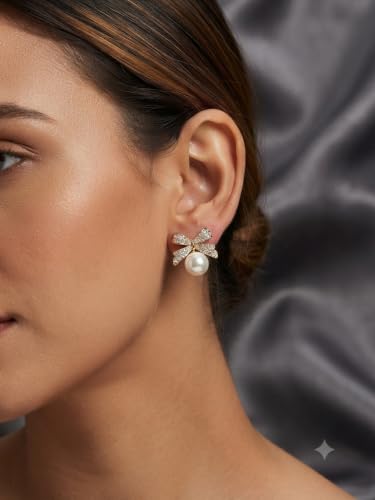 Generic 12-Pair Earrings Set with Jewellery Box, White - Image 5